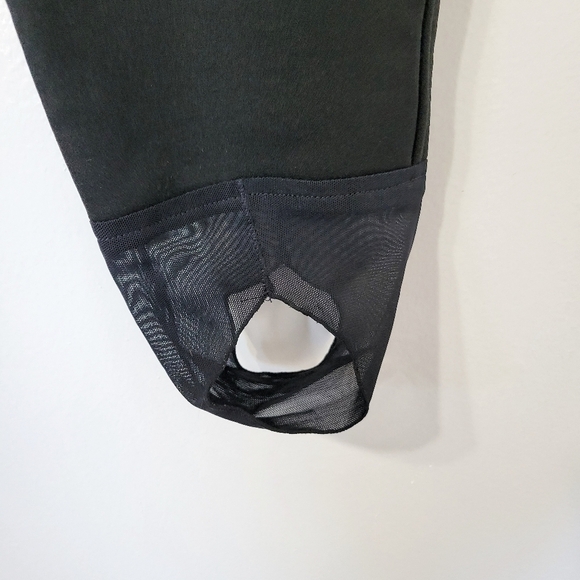 Eddie Bauer Ebtek Schoeller Black Stretch Snow Ski Stirrup Pants Size 12 - Picture 6 of 11